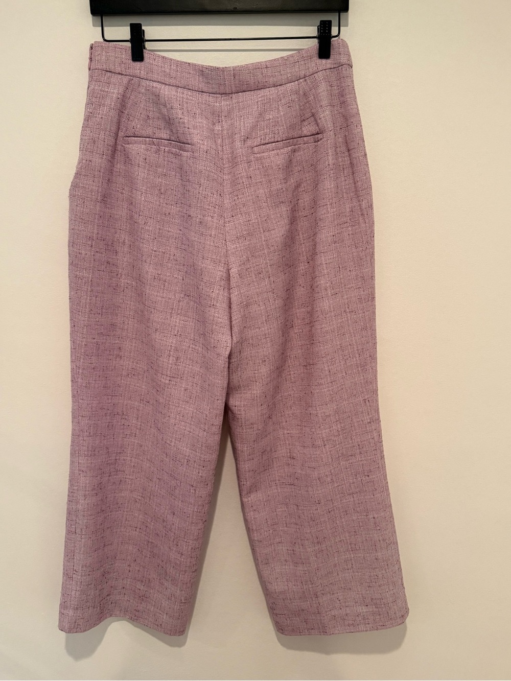 Ann Taylor Pastel Lilac Wide-Leg Pants - Picture 7 of 10